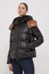 Пухова куртка Deha жіноча колір чорний зимова (3629724)