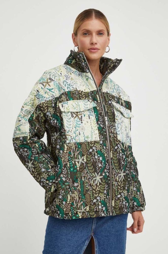 Куртка R?sum? Trix жіноча перехідна oversize колір барвистий фото 3