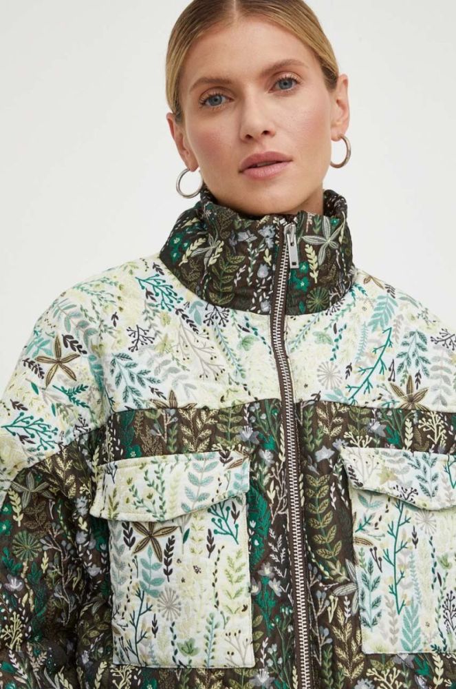 Куртка R?sum? Trix жіноча перехідна oversize колір барвистий фото 4