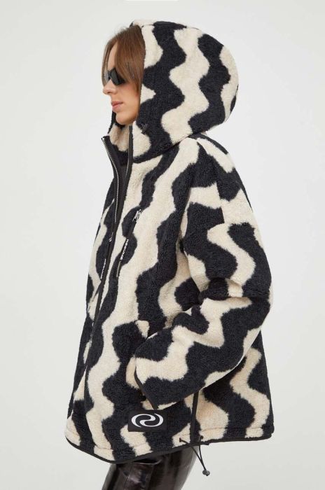 Куртка R?sum? жіноча колір бежевий перехідна oversize (3605716)