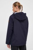 Куртка Napapijri жіноча колір синій перехідна
