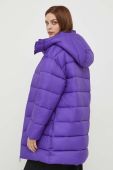 Куртка United Colors of Benetton жіноча колір фіолетовий зимова (3559661)