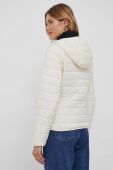 Куртка United Colors of Benetton жіноча колір бежевий перехідна (3523578)