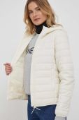 Куртка United Colors of Benetton жіноча колір бежевий перехідна (3523578)