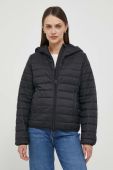 Куртка United Colors of Benetton жіноча колір чорний перехідна (3528133)