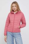 Куртка United Colors of Benetton жіноча колір рожевий перехідна (3504040)