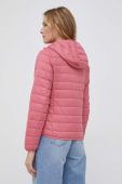 Куртка United Colors of Benetton жіноча колір рожевий перехідна (3504040)