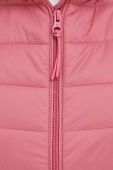 Куртка United Colors of Benetton жіноча колір рожевий перехідна (3504040)