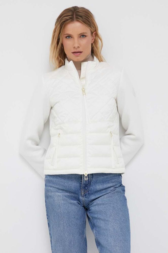 Куртка Joop! жіноча колір білий перехідна