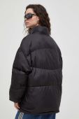 Куртка American Vintage жіноча колір чорний зимова oversize