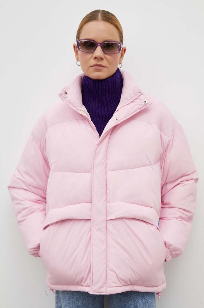 Куртка American Vintage жіноча колір рожевий зимова oversize