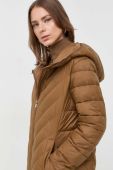 Куртка Boss Orange BOSS ORANGE жіноча колір коричневий перехідна