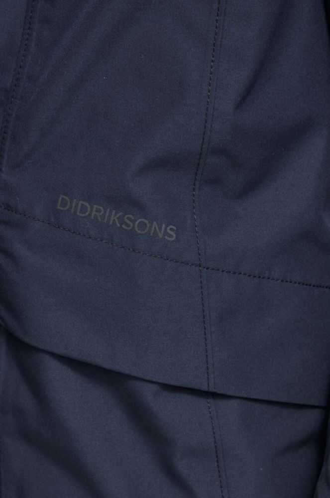 Куртка Didriksons жіноча колір синій перехідна (3574764) фото 5