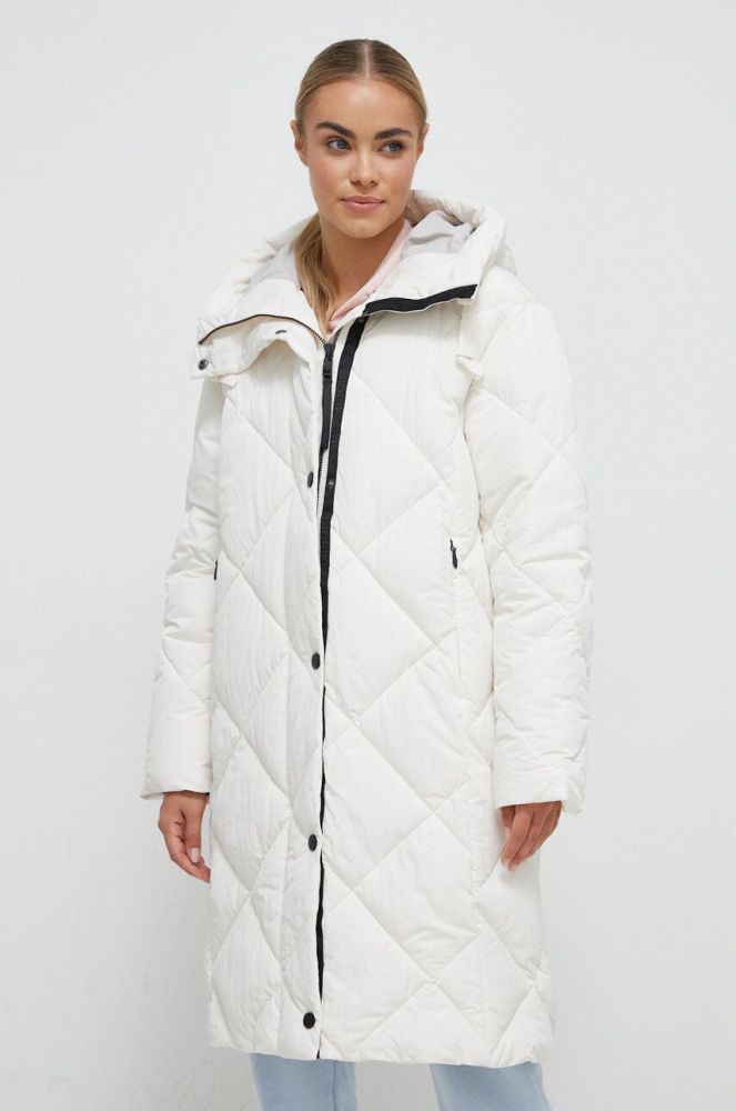 Куртка Didriksons жіноча колір білий зимова (3574801)