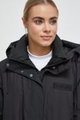 Куртка Didriksons жіноча колір чорний перехідна (3574811)