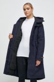 Куртка Didriksons жіноча колір синій перехідна (3574841)