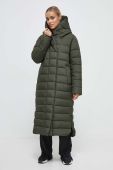 Куртка Didriksons жіноча колір зелений зимова (3574852)