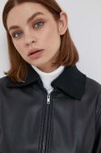Куртка Sisley жіноча колір чорний перехідна (3554175)