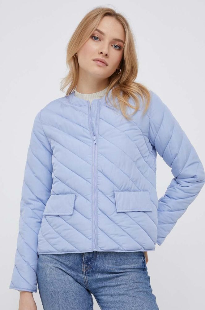 Куртка Sisley жіноча перехідна колір блакитний (3550587)