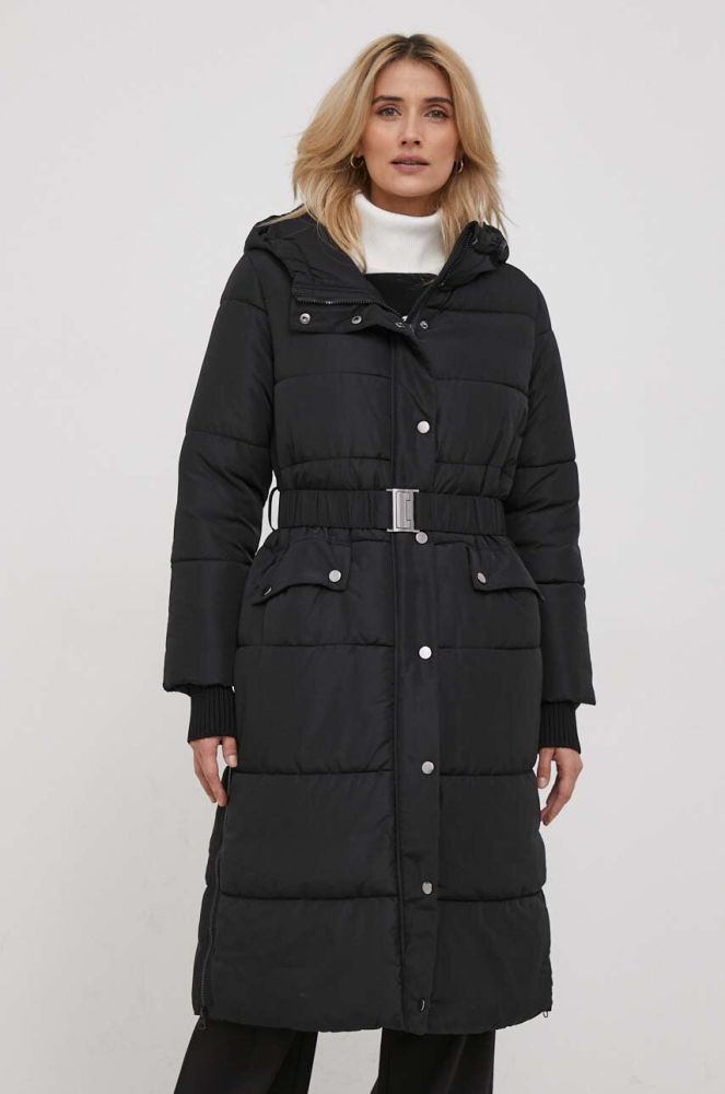 Куртка Sisley жіноча колір чорний зимова (3625376)