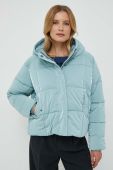 Куртка Sisley жіноча зимова колір блакитний