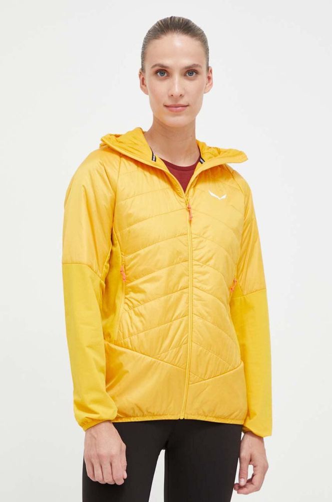 Спортивна куртка Salewa Ortles Hybrid колір жовтий (3549545)