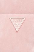 Куртка Guess жіноча колір рожевий зимова oversize