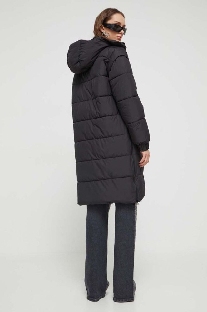 Куртка Moschino Jeans жіноча колір чорний зимова (3559681) фото 3