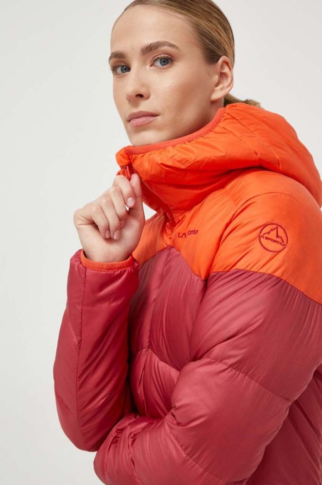Спортивна пухова куртка LA Sportiva Nature колір червоний фото 4
