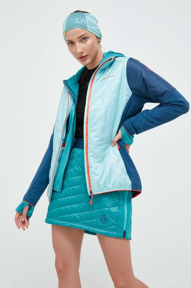 Спортивна куртка LA Sportiva Ascent Primaloft колір блакитний