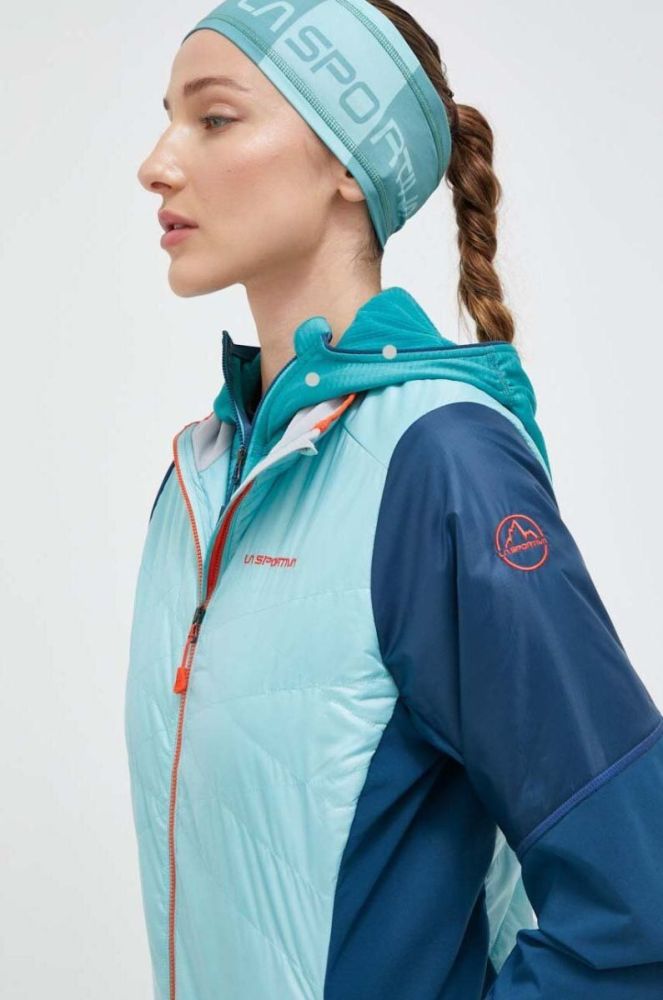 Спортивна куртка LA Sportiva Ascent Primaloft колір блакитний фото 4