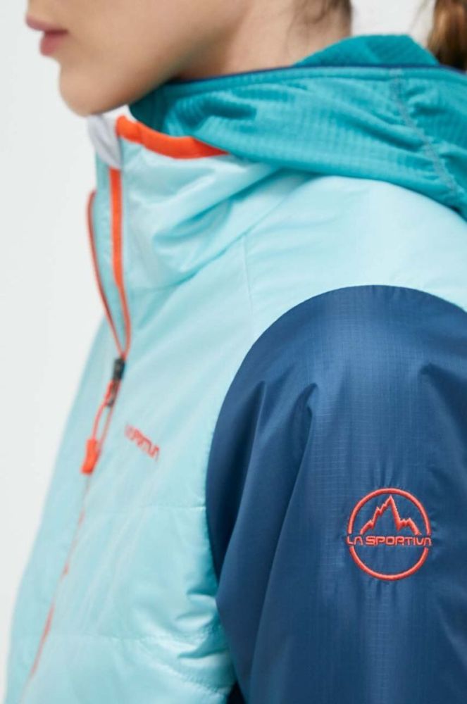 Спортивна куртка LA Sportiva Ascent Primaloft колір блакитний фото 6