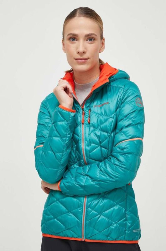 Спортивна пухова куртка LA Sportiva Pinnacle колір бірюзовий фото 2