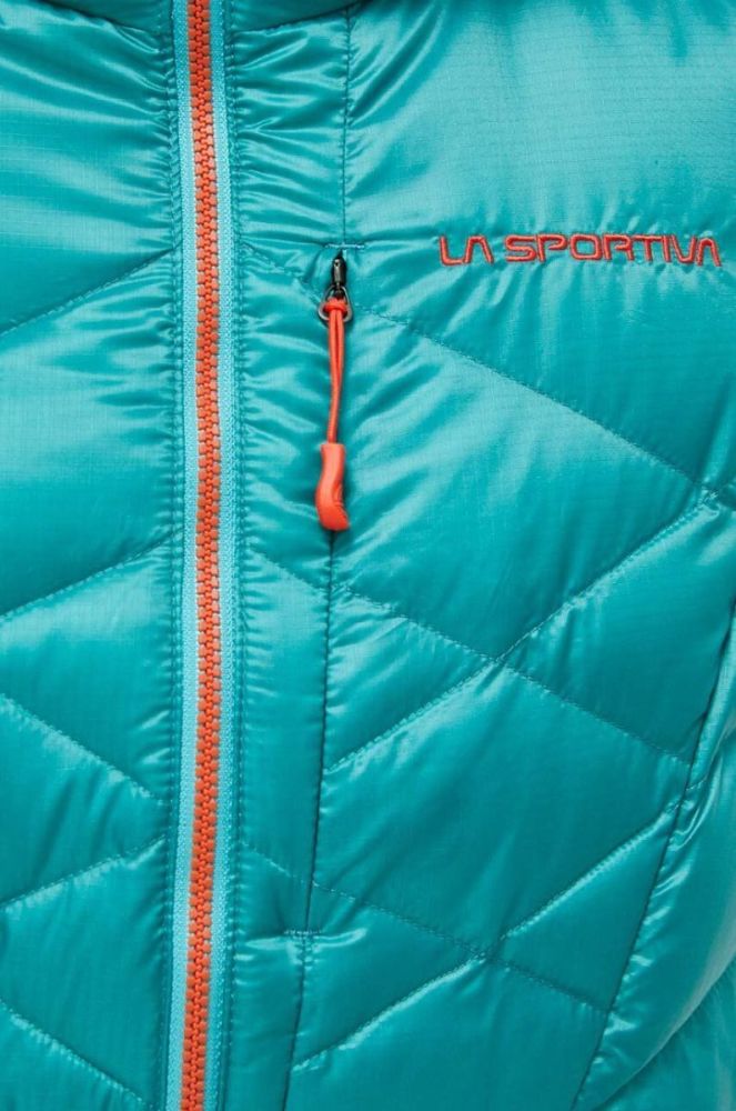 Спортивна пухова куртка LA Sportiva Pinnacle колір бірюзовий фото 5