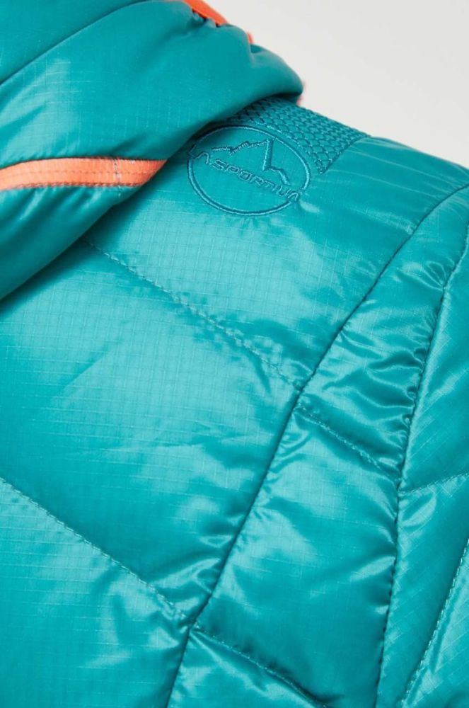 Спортивна пухова куртка LA Sportiva Pinnacle колір бірюзовий фото 6