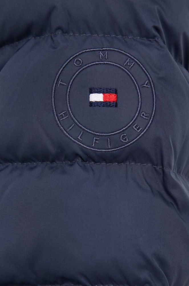 Пухова куртка Tommy Hilfiger жіноча колір синій зимова (3424581) фото 8