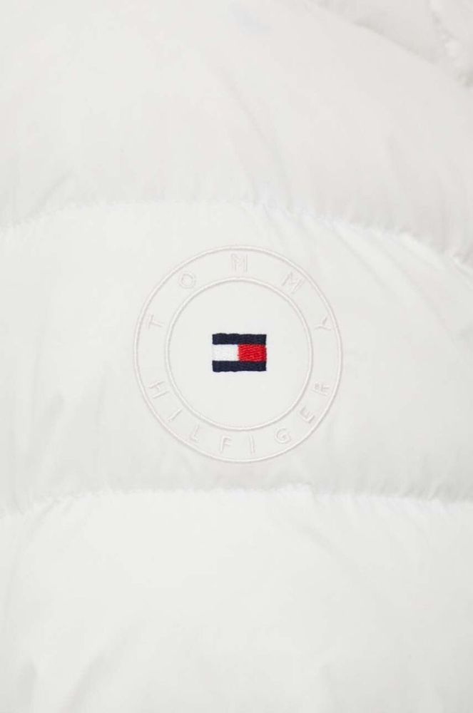 Пухова куртка Tommy Hilfiger жіноча колір бежевий зимова (3420449) фото 7