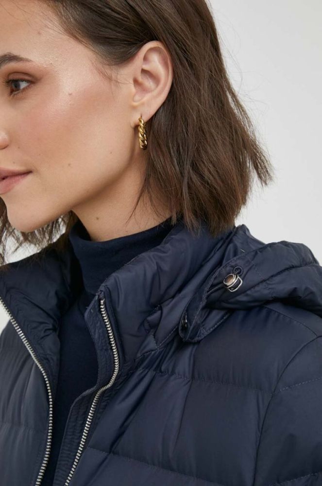 Пухова куртка Tommy Hilfiger жіноча колір синій зимова (3420438) фото 7