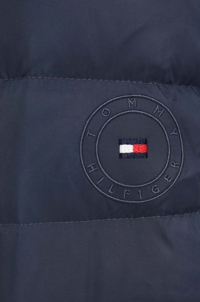 Пухова куртка Tommy Hilfiger жіноча колір синій зимова (3420438) фото 8