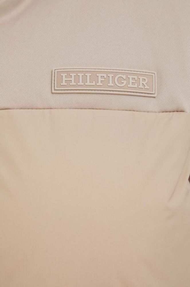 Куртка Tommy Hilfiger жіноча колір бежевий зимова (3458659) фото 5