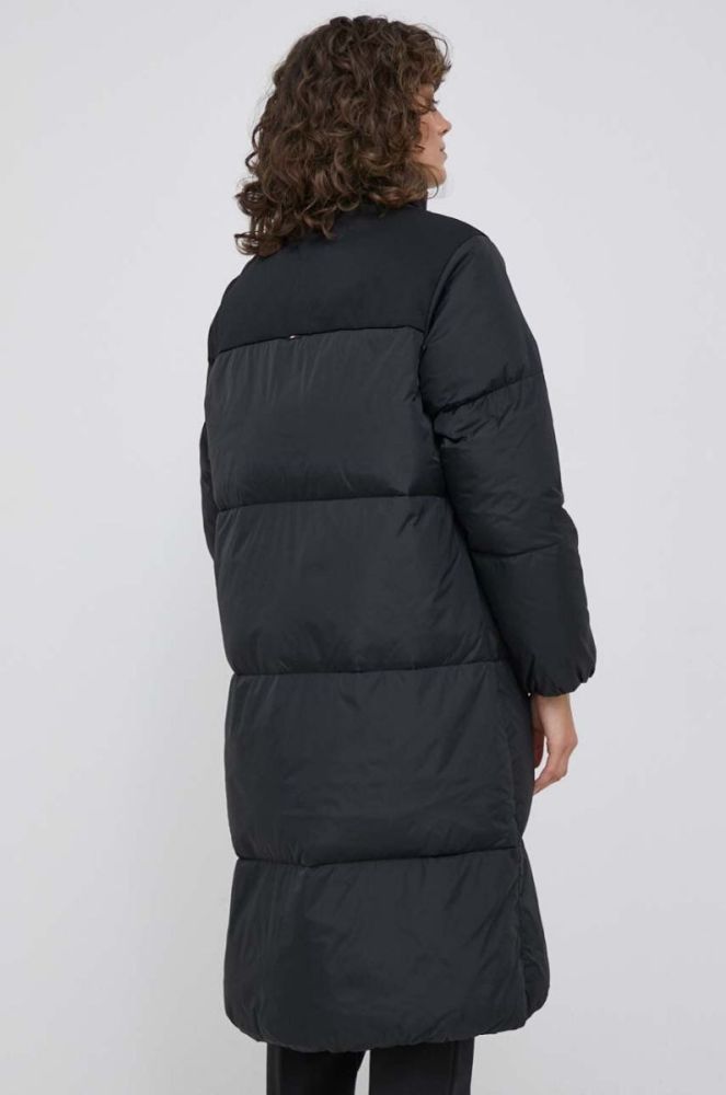 Куртка Tommy Hilfiger жіноча колір чорний зимова (3485897) фото 3
