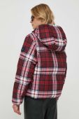 Пухова куртка Tommy Hilfiger жіноча колір бордовий зимова (3614155)