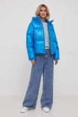 Пухова куртка Tommy Hilfiger жіноча зимова колір блакитний (3485921)