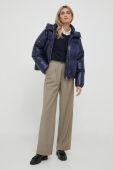 Пухова куртка Tommy Hilfiger жіноча колір синій зимова (3485926)