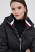 Пухова куртка Tommy Hilfiger жіноча колір чорний зимова (3429541)