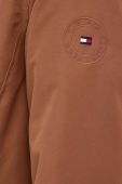 Куртка Tommy Hilfiger жіноча колір коричневий зимова (3437830)