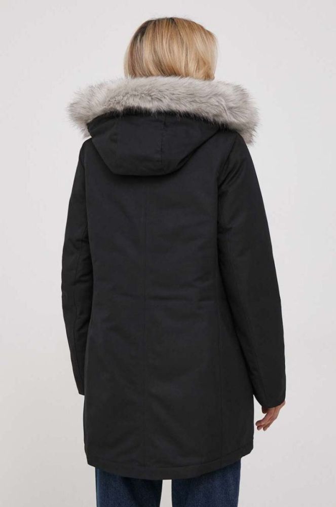Куртка Tommy Hilfiger жіноча колір чорний зимова (3437825) фото 3