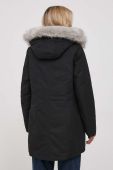 Куртка Tommy Hilfiger жіноча колір чорний зимова (3437825)