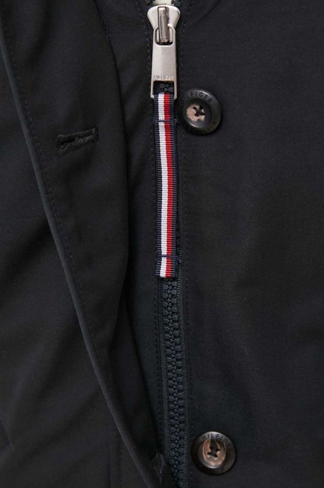Куртка Tommy Hilfiger жіноча колір чорний зимова (3437825) фото 7