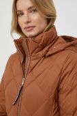 Куртка Tommy Hilfiger жіноча колір коричневий зимова (3609795)
